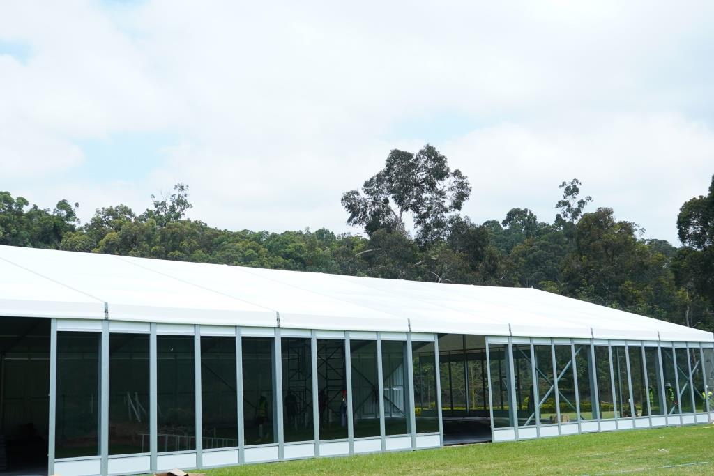 Glass Walled Tents