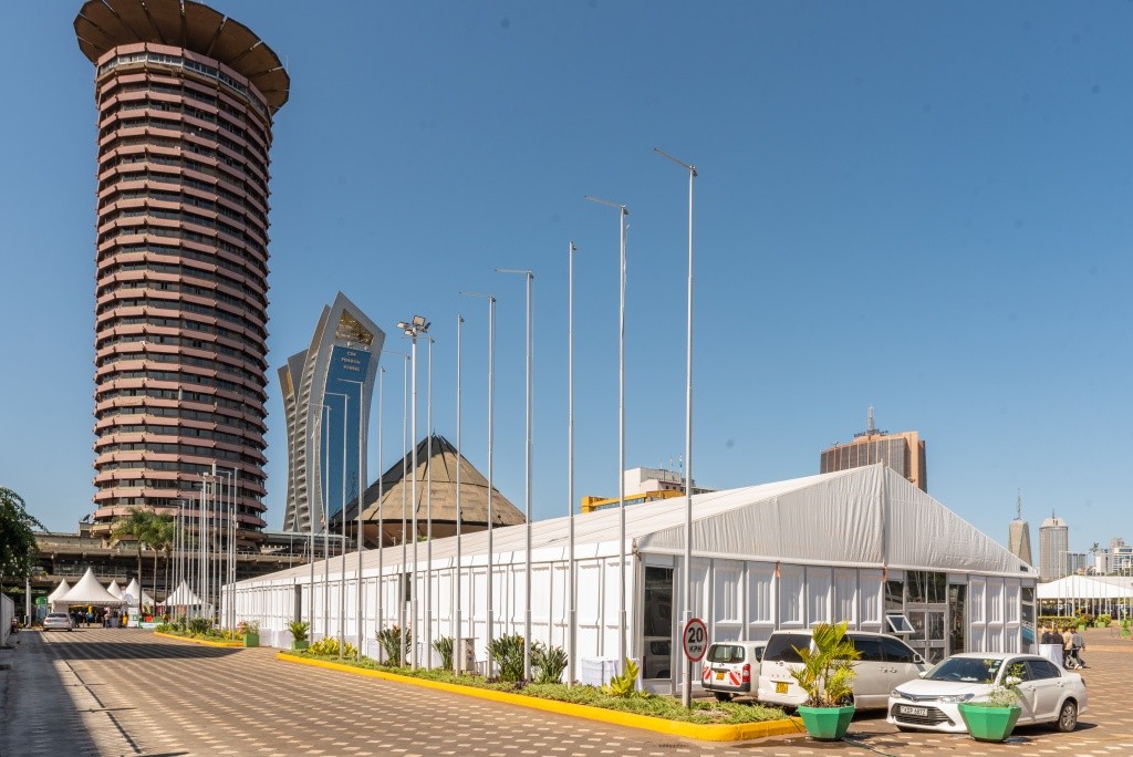 Tent Outside KICC